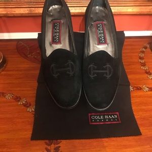 Vintage Cole Haan by Bragano•Men’s•Italian Formal Loafers•9•Black